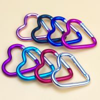 ♝❒☸ Factory direct sales supply love carabiner No. 5 outdoor hanging buckle quick with aluminum alloy