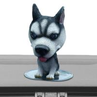 Bobble Head Dog for Car Dash Creative Shaking Head Doll Durable Bubble Head Sturdy Dog Doll for Car Dashboard Decor Desk Tabletop outgoing