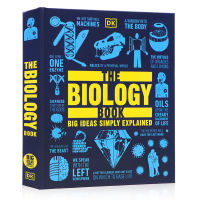 DK Encyclopedia of biology the biology book in English original DK encyclopedia series human biology popular science Illustrated Encyclopedia full color coated paper hardcover big ideas simply explained