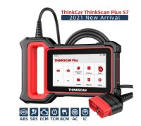 THINKCAR ThinkScan เครื่องสแกนรถยนต์,เครื่องมือการวินิจฉัยสำหรับ Car OBD2 S7ระบบอัตโนมัติ ABS SAS Oil DPF EPB รีเซ็ต7ระบบสแกนยานยนต์