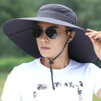 หมวกชายฤดูร้อนชาวประมงปีนเขา Breathable Sun Shade หมวกตกปลากลางแจ้งชายครีมกันแดด Cool แฟชั่น Visor หมวก H167