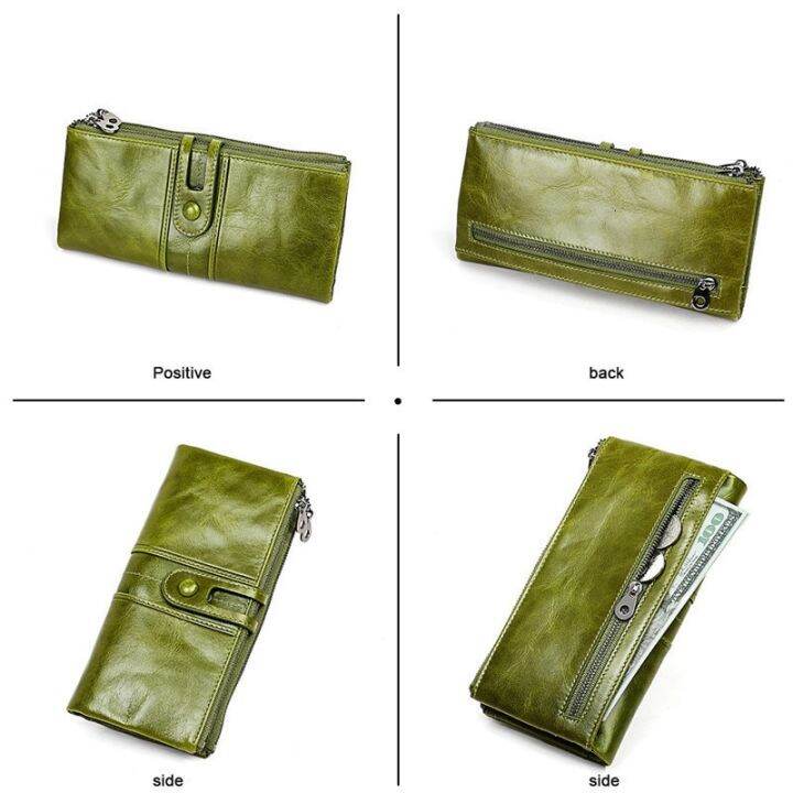 new-design-women-clutch-wallets-genuine-leather-male-womens-long-wallet-zipper-purse-coin-purse-money-phone-bag-rfid-wallet