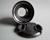 24 )Minolta รุ่น Auto Rokkor-PF 55/1.8 MD MOUNT เลนส์กล้อง มือสอง สภาพดี ถ่ายจากของจริง ไม่รับคืน ไม่มีเก็บเงินปท. เลนส์มือหมุน คลาสิก