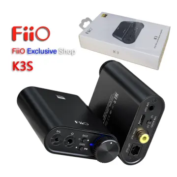 FiiO K3 DSD256 | 384K/32Bit USB-C DAC and Headphone Amplifier for Home and  Computer(3.5mm Single Ended/2.5mm Balanced/Coaxial and Optical Digital