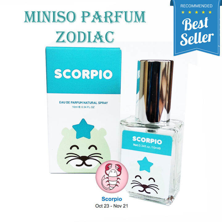 Miniso Universe Scorpio Perfume Zodiac Series Mini Travel Size 10ml ...