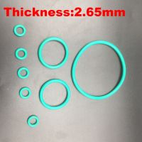 6pcs 53.2x2.65 53.2*2.65 56x2.65 56*2.65 58x2.65 ID*Thickness Green Fluoro FKM Fluorine Rubber O Ring O-Ring Oil Sealing Gasket Bearings Seals