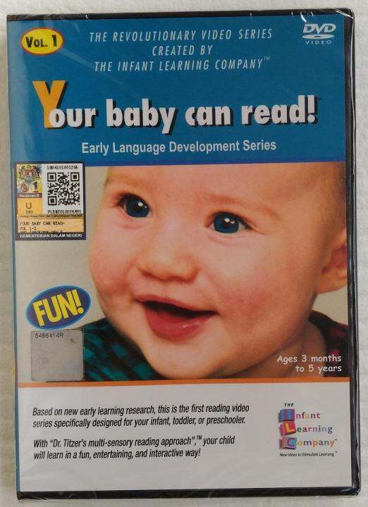 Your baby can read! Vol.1/2/3/Starter/Review DVD Early Language ...