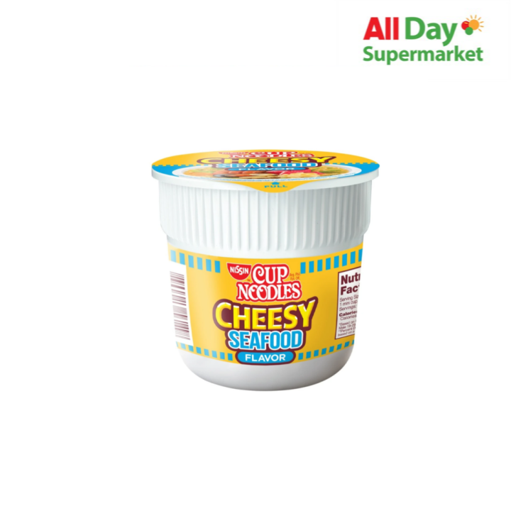 Nissin Cup Noodles Cheesy Seafood Flavor 50g Lazada Ph