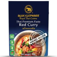 บลูเอเลเฟ่นท์น้ำพริกแกงเผ็ด 70กรัม ✿ Blue Elephant Red Curry Paste 70g.