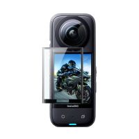 กระเป๋าเก็บของขนาดเล็กสำหรับ Insta360อุปกรณ์ป้องกันหน้าจอ X3กล้องกีฬาเคสป้องกันแบบพกพากระเป๋า PU สำหรับ Insta 360 X3