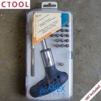 ชุดไขควงฟรีด้ามยางพร้อมดอก28 ตัว Apex ของแท้ - Authentic 28 Pieces Screwdriver Set - ซีทูล Ctoolhardware