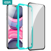 ESR Tempered Glass for 11 Pro Max XR X XS MAX 8 7 Plus Screen Protector Anti-Spy Glass Anti Glare Glass Privacy Film