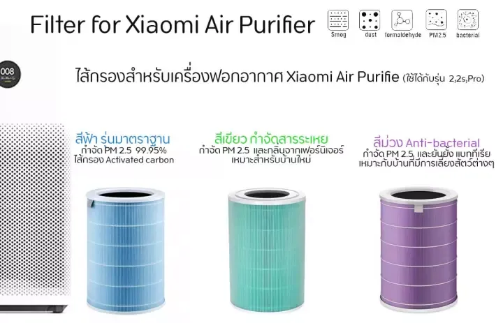 ไส้กรองเครื่องฟอกอากาศ-filter-สำหรับรุ่น-xiaomi-mi-air-purifier-1-2-2s-pro-3h