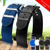 Nylon Watch Strap 20 22Mm Watchband Thick Canvas Watch Band Sport Quick Release Bar Wristwatches Band Perlon Belt Bracelet