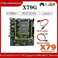 Game Motherboard Motherboard +Switch Line+SATA Cable LGA2011 4XDDR3 RECC RAM Slot M.2 NVME PCIE X16 6XUSB2.0 SATA3.0 Motherboard