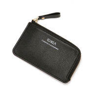 New Fashion Slim Mens Leather Wallet Unisex Business Credit Card Holder Women Small Cash Clip Coin Purse Man Money Bag Wallets