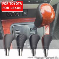 หัวเกียร์เกียร์ออโตเมติกคันโยกหนังสำหรับ Toyota Corolla Camry Yaris Rav4 Lexus เป็นรุ่น GS LS RX ES (08)