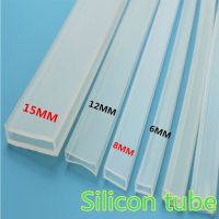 Silicon tube IP67 5mm/8mm/10mm/12mm/15mm 5m/10m length SMD5050 3528 3014 5630 ws2801 ws2811 ws2812b waterproof led strip Silicon