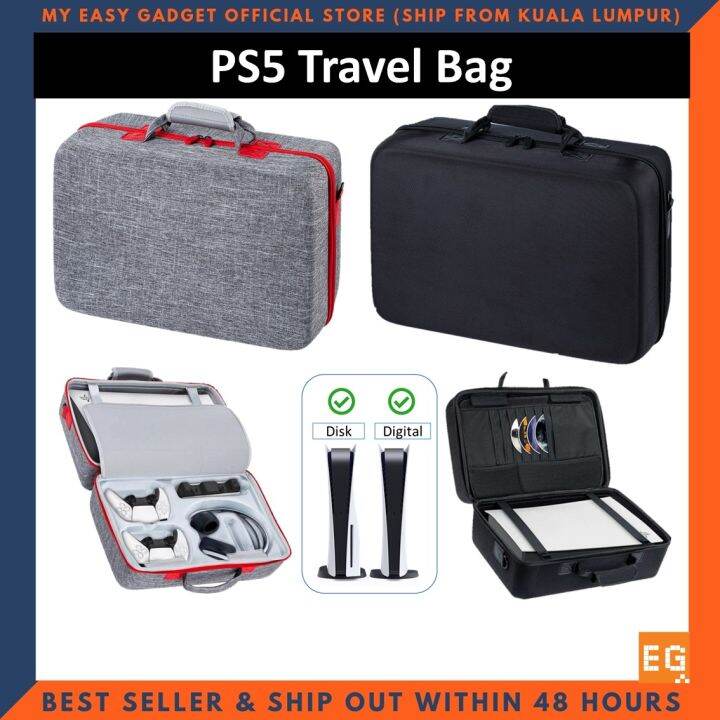 Ps5 Bag Waterproof Hard Shell Carrying Case Eva Protective Travel