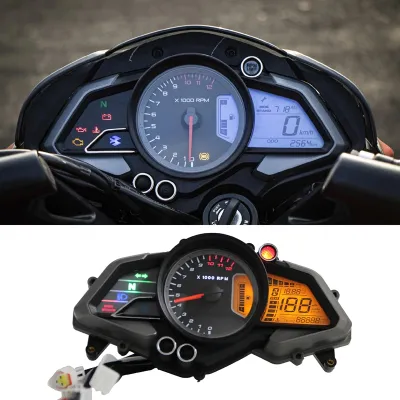 For 200NS Tachometer Digital Odometer Motorcycle Speedometer Meter Gauge LCD Instrument