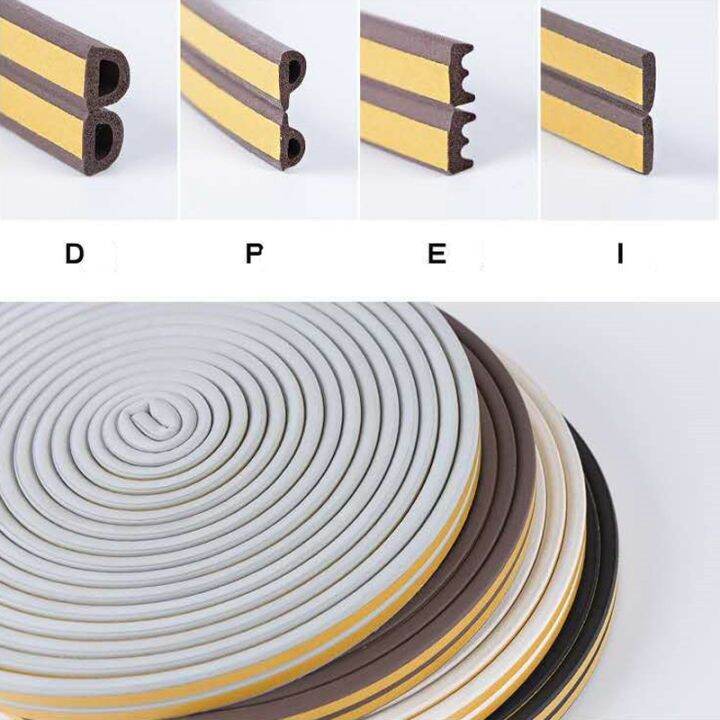 lz-2-5mx2-d-i-p-e-self-adhesive-door-and-window-sealing-strip-glass-window-anti-collision-rubber-strip-foam-sound-insulation-strip