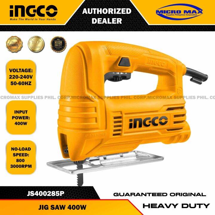 INGCO JIG SAW 400W (JS400285P) Lazada PH