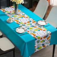 [COD] Benzhi feather new Chinese tablecloth wholesale ins waterproof and oil-proof mat cloth cross-border