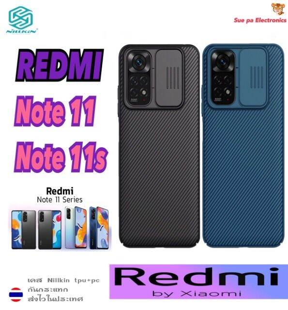 เคส-nillkin-redmi-note11-11s-เรดมี่-camshield-เคสมือถือ-เคสฝาหลังกันลอยมีเปิดปิดกล้องหลังได้-กันกระแทก