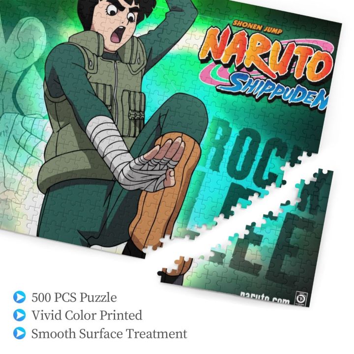 naruto-rock-lee-wooden-jigsaw-puzzle-500-pieces-educational-toy-painting-art-decor-decompression-toys-500pcs