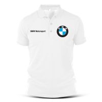 เสื้อโปโลแขนสั้นพิมพ์ลายโลโก้ Bmw M Sport M3 M5 Gs