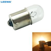 Leewa 200ชิ้น Ba15s 24v5w T16 T1614รถบรรทุก1156ไฟตกแต่งสวนใสเปิดหลอดไฟแบบหางแสดงสถานะอัตโนมัติหลอดฮาโลเจน Ca3163