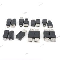 USB 2.0 type A male female to usb B mini 5pin 5p male female to mirco female connector converter cable extension adapter plug YB8TH