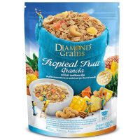 Diamondgrains Granola Tropical Rich Granola 500g. Cereal Breakfast cereals Free Shipping