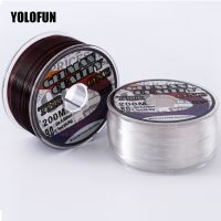 200m fluorocarbon coating fishing line white brown sinking high Abrasion Resistance stretchable fluorocarbon fishing line japan Fishing Lines