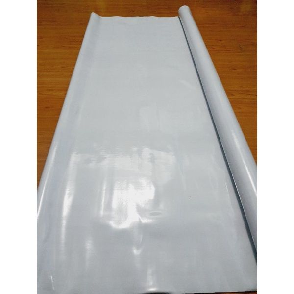 Plain White and Other White Designs Rubberized Linoleum Floormat ...