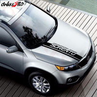 Car Engine Cover Decor Stickers Sports Stripes Styling Vinyl Decal Auto Hood Bonnet Sticker For Kia Sorento Accessories