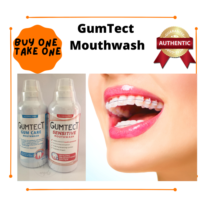 GUMTECT MOUTHWASH (BUY ONE TAKE ONE) PANGINGILOSINGAWTOOTH