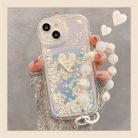 เคสศัพท์เพชรใช้ได้ 1314promax เคสศัพท์มือถือสร้อยข้อมือรักทรายดูดสามมิติ