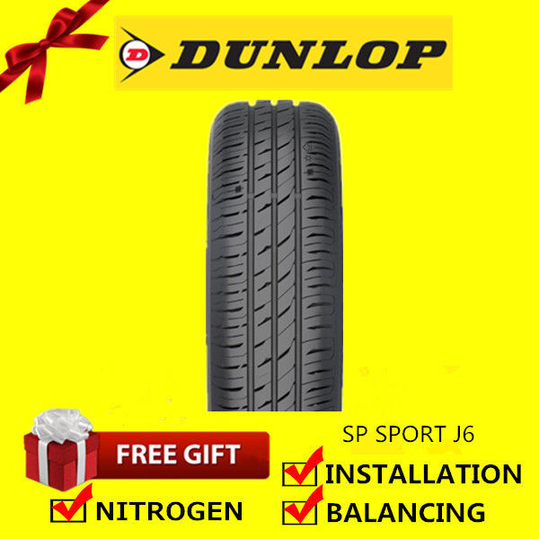 Dunlop Sp Sport J6 tyre tayar tire(With Installation) 155/70R12