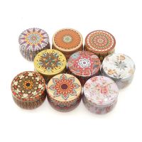 New Tinplate Box Candy Tin Candle Supplies Tea Packaging Tins Cans Containers Pot Home Decor Jars Empty Storage Boxes