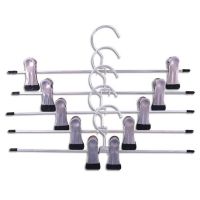 10pcs Coat Hangers Strong Clothes Hanger Drying Rack For Trouser Skirt Pants Non-Slip Stainless Steel Hangers Drying Clothes Clothes Hangers Pegs