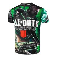 2023 newcall of Duty รถจักรยานยนต์เสื้อขี่จักรยานย์จักรยานย์แข่งสำหรับผู้ชายกีฬาแขนสั้น U nisex