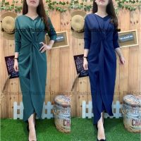 Dress LONG TWIST HIJAB And Breastfeeding Mothers FRIENDLY 108201