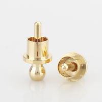 RCA Cap Protector Dust Proof Gold Plated Noise Stopper Shielding Caps 8 Pcs