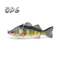 【hot】♞☫ ODS 180mm 89g lure Bass Fishing Lifelike Jointed Swimbaits Mulit Section Swimbait for Trout Walleye Pike