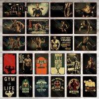 Metal Gym Signs Tin Signs Gym Is Life Fitness Iron Painting Decorative Tin Plate Vintage Plaque for Bedroom Gym Home Decoration，Contact the seller, free customization