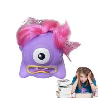 Funny Squeeze Toys Kids Hair Pulling Squeeze Screaming Toy Strange and Cute Screaming Toy for School Bus Airplane Classroom Bedroom and Living Room feasible