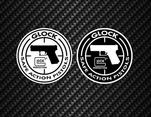 Glock Logo Vinyl Sticker Waterproof Laminated High Quality Sticker Lazada Ph 6845