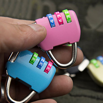 3 Drawer Number Anti-theft For Handbag Zipper Bag Durable Locks Wheel Luggage Digit Multicolor Dial
