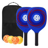 Pickleball Paddles Set Of 2 Premium Wood Pickleball Paddles Carry Bag Pickleball Rackets With Ergonomic Cushion Grip